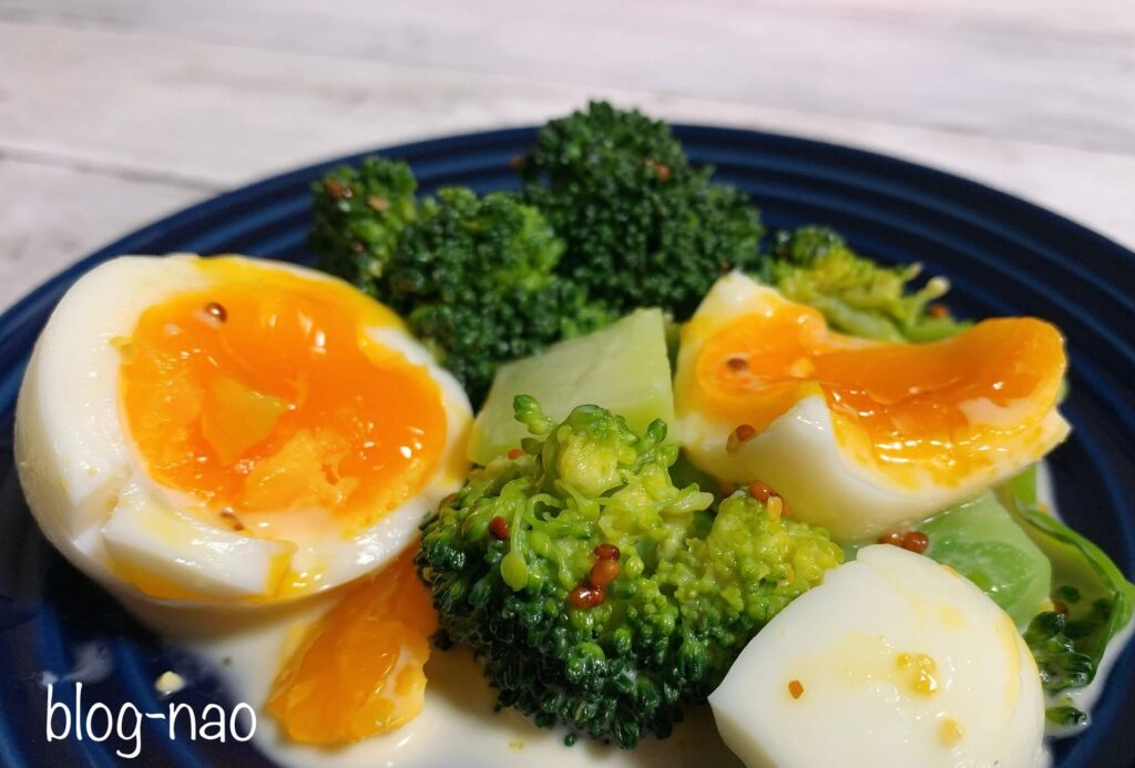 デパ地下風 簡単ブロッコリーと卵のハニーマスタードサラダ作り方レシピ Blog Nao